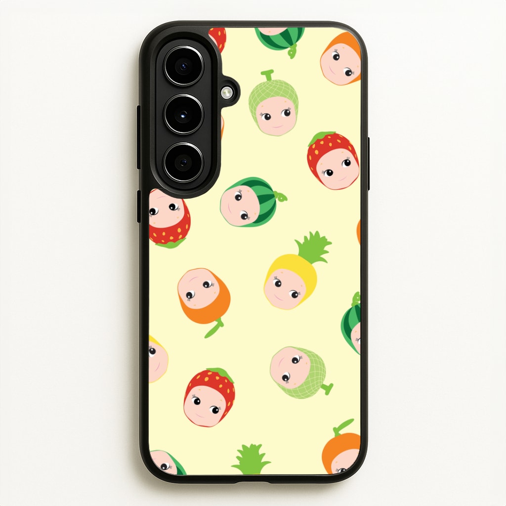 Fruit Angels Pattern Galaxy A56 Case