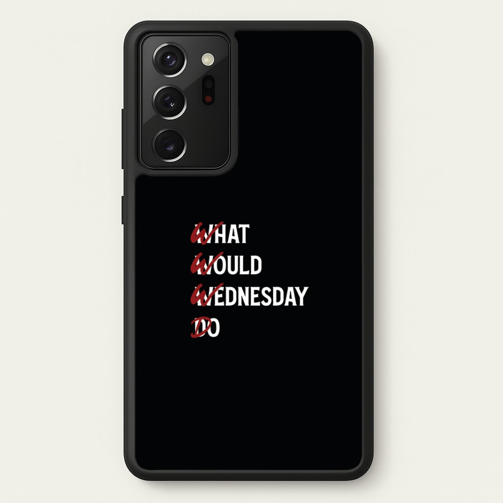 W.W.W.D Galaxy Note 20 Ultra Case