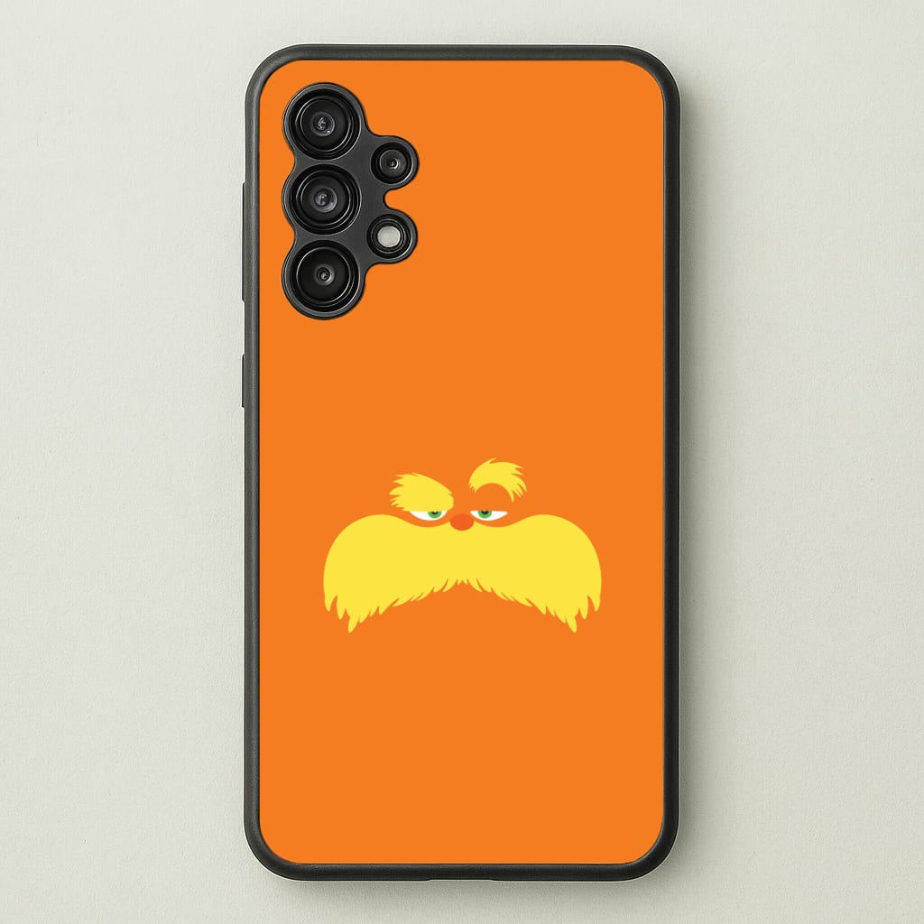 Orange Tree Creature Face Galaxy A13 Case