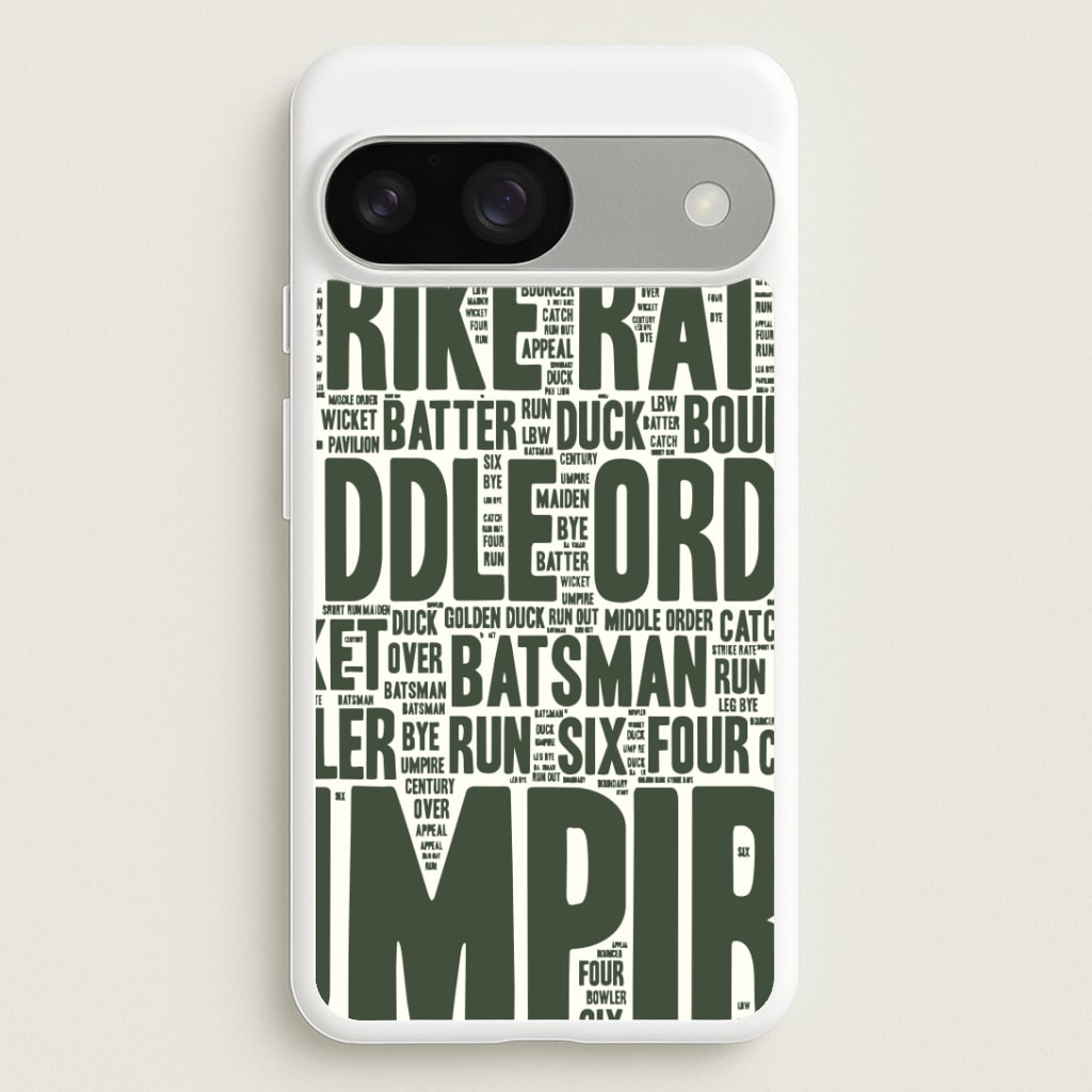 Cricket Wordscape Google Pixel 9 / 9 Pro Case
