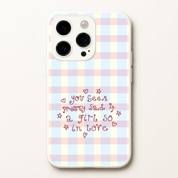 Dreamy Plaid iPhone 14 Pro Case