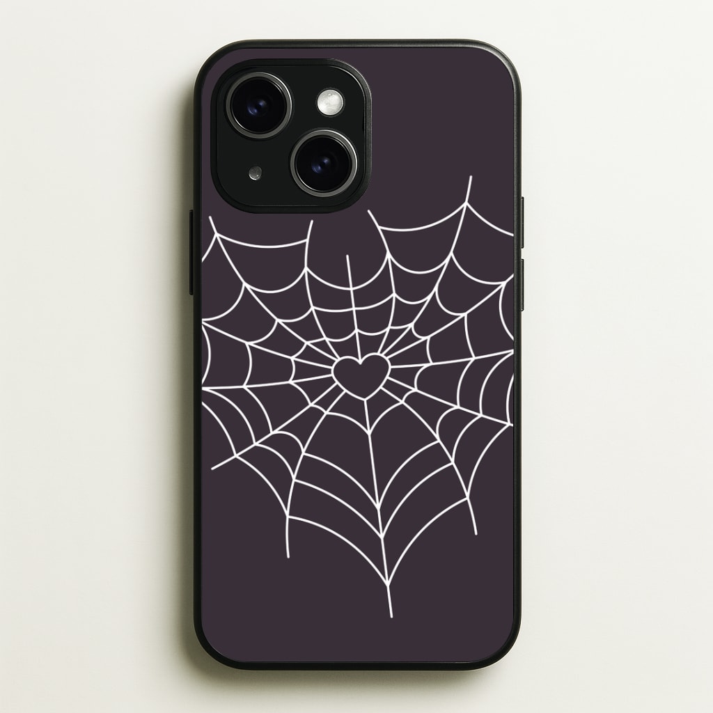 Spiderweb Hearts I iPhone 15 Plus Case
