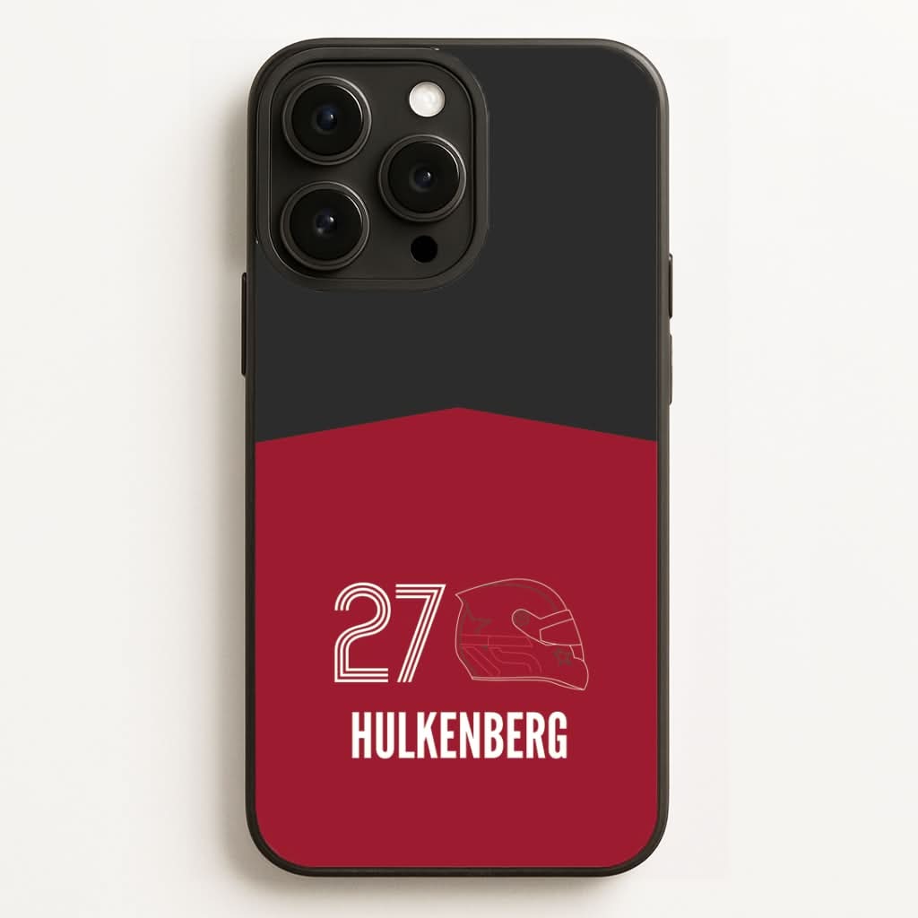 Hulkenberg Helmet 2026 Phone Case for Apple iPhone, Samsung Galaxy, Huawei and Google Pixel