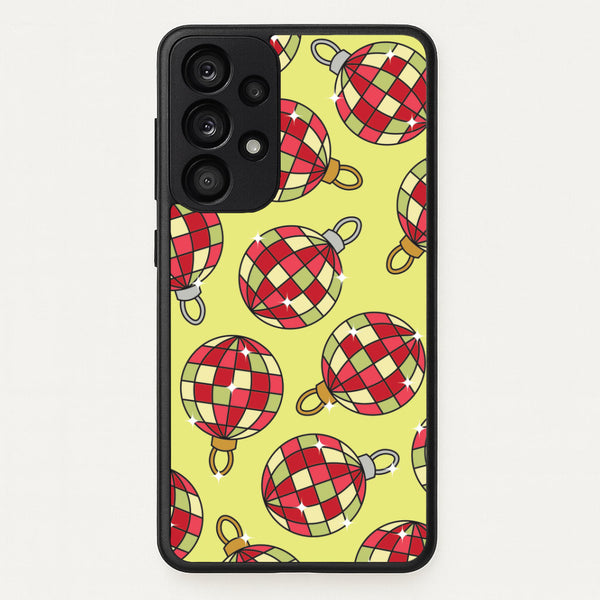 Disco Baubles Pattern Galaxy A33 Case
