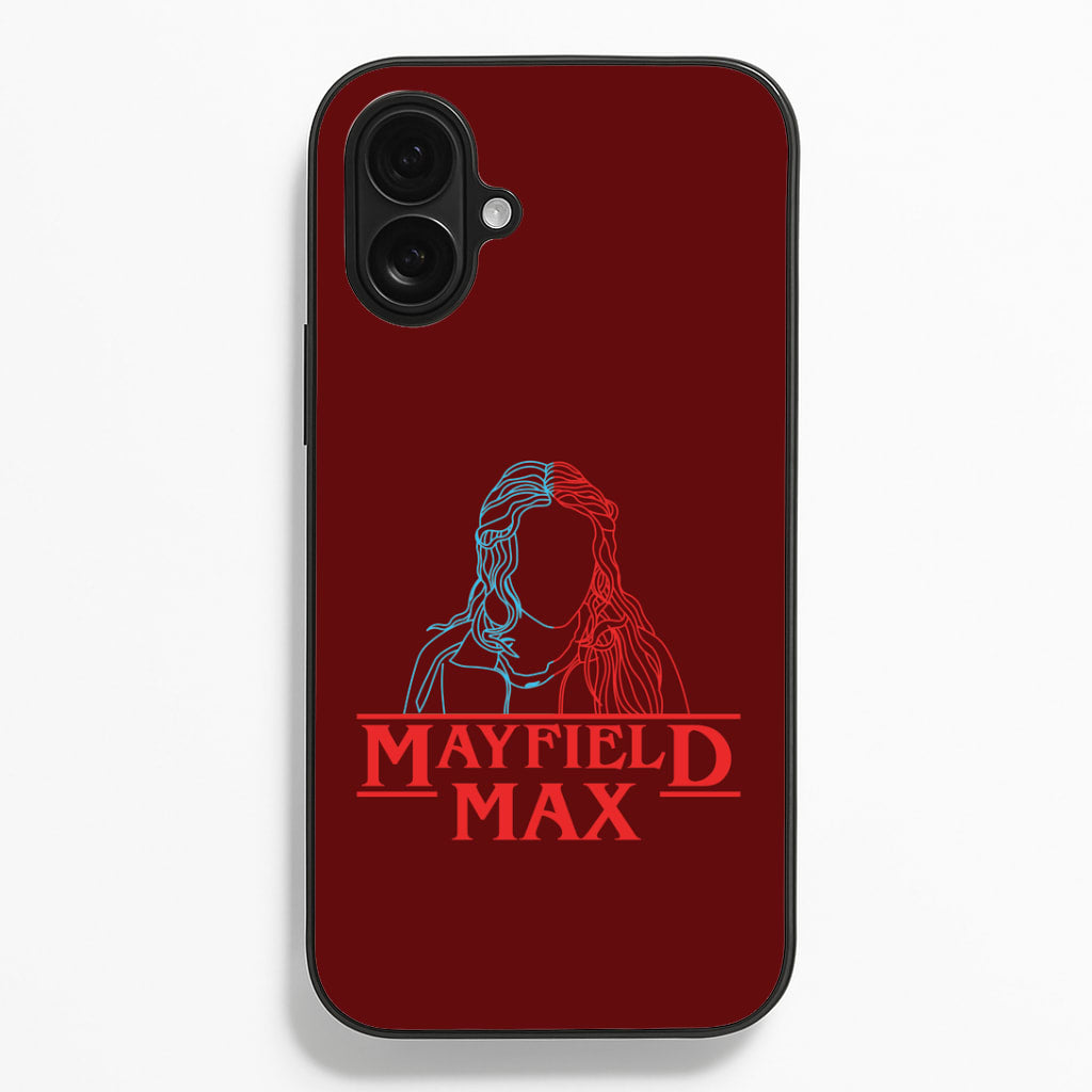 Blue And Red Max iPhone 16 Plus Case