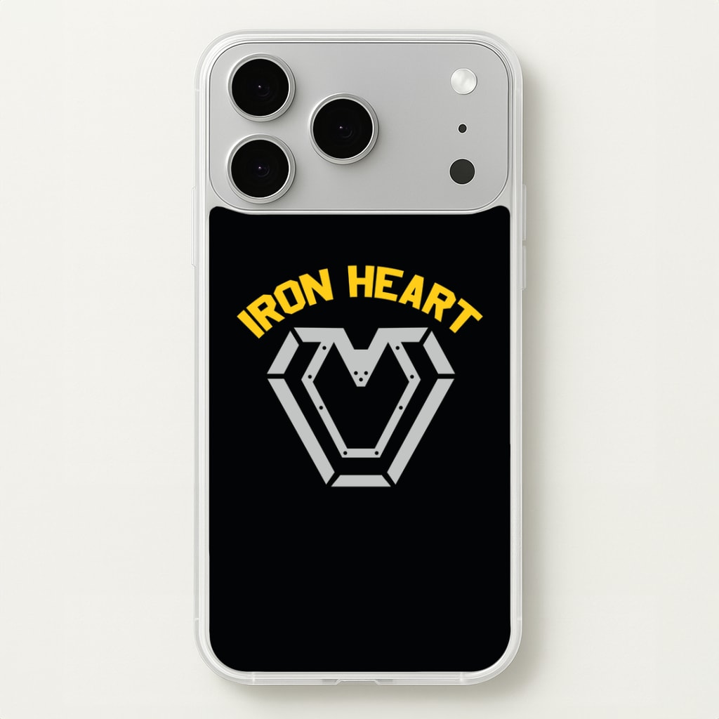 Metal Hero Heart iPhone 17 Pro Case