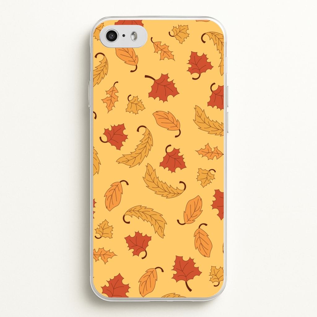 Leaves Assortment Pattern iPhone 5 / 5s / SE 2016 Case