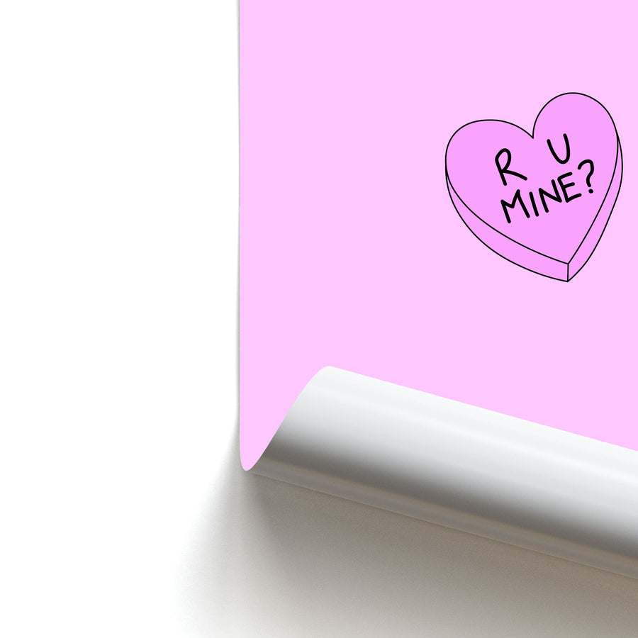 Love R U Mine? - Arctic Monkeys Poster