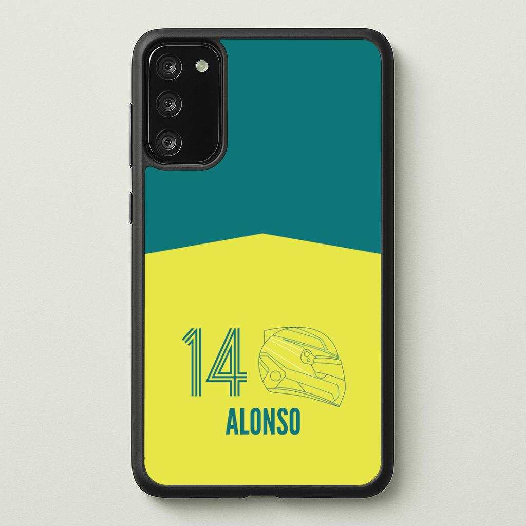 Alonso Helmet 2026 Galaxy S20 Case