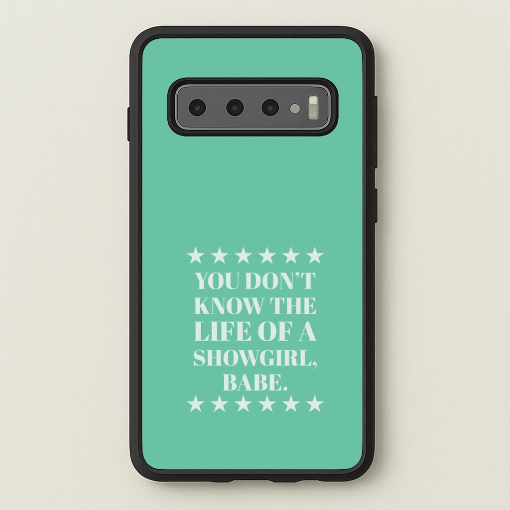 You Don't Know Babe Galaxy S10 Plus Case