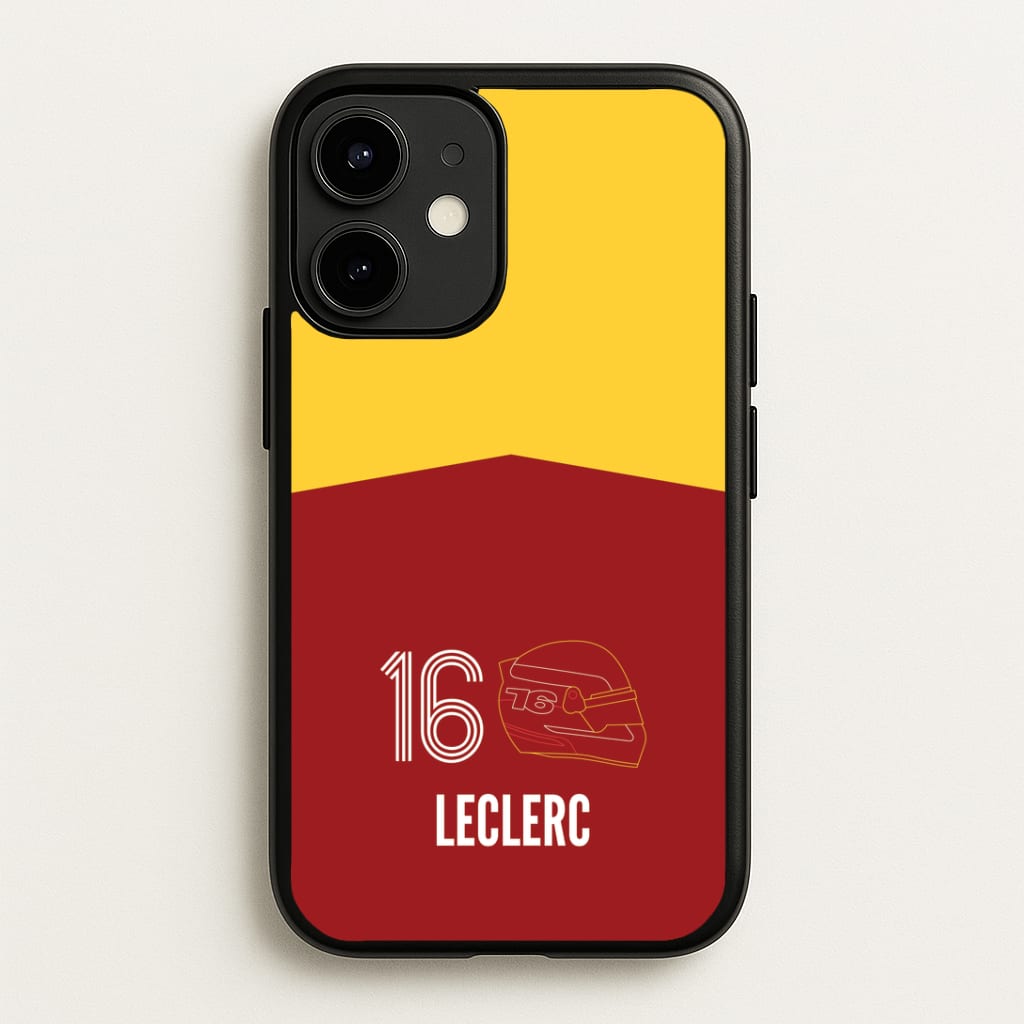 Leclerc Helmet 2026 iPhone 12 Mini Case