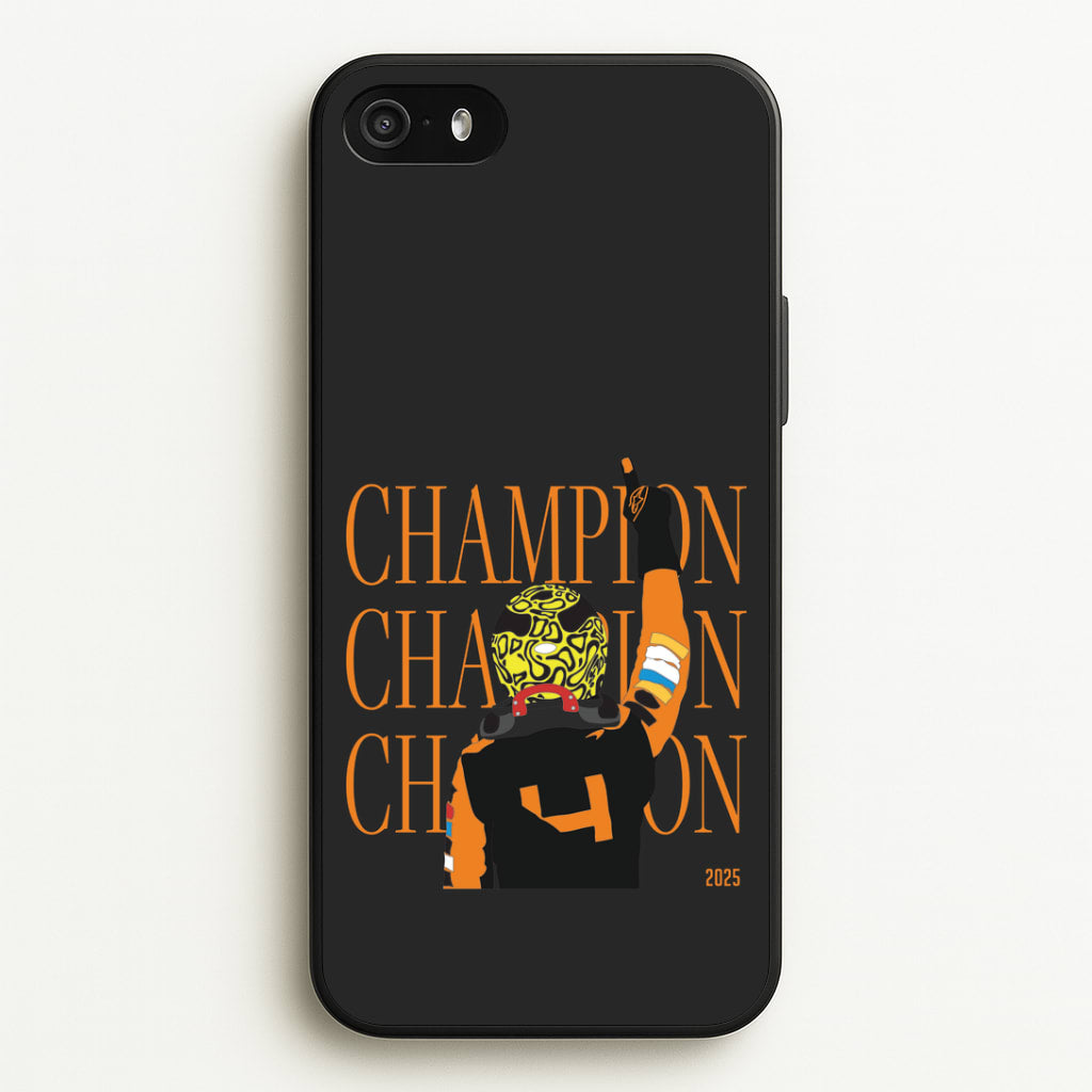 Lando Champion 2025 iPhone 5 / 5s / SE 2016 Case