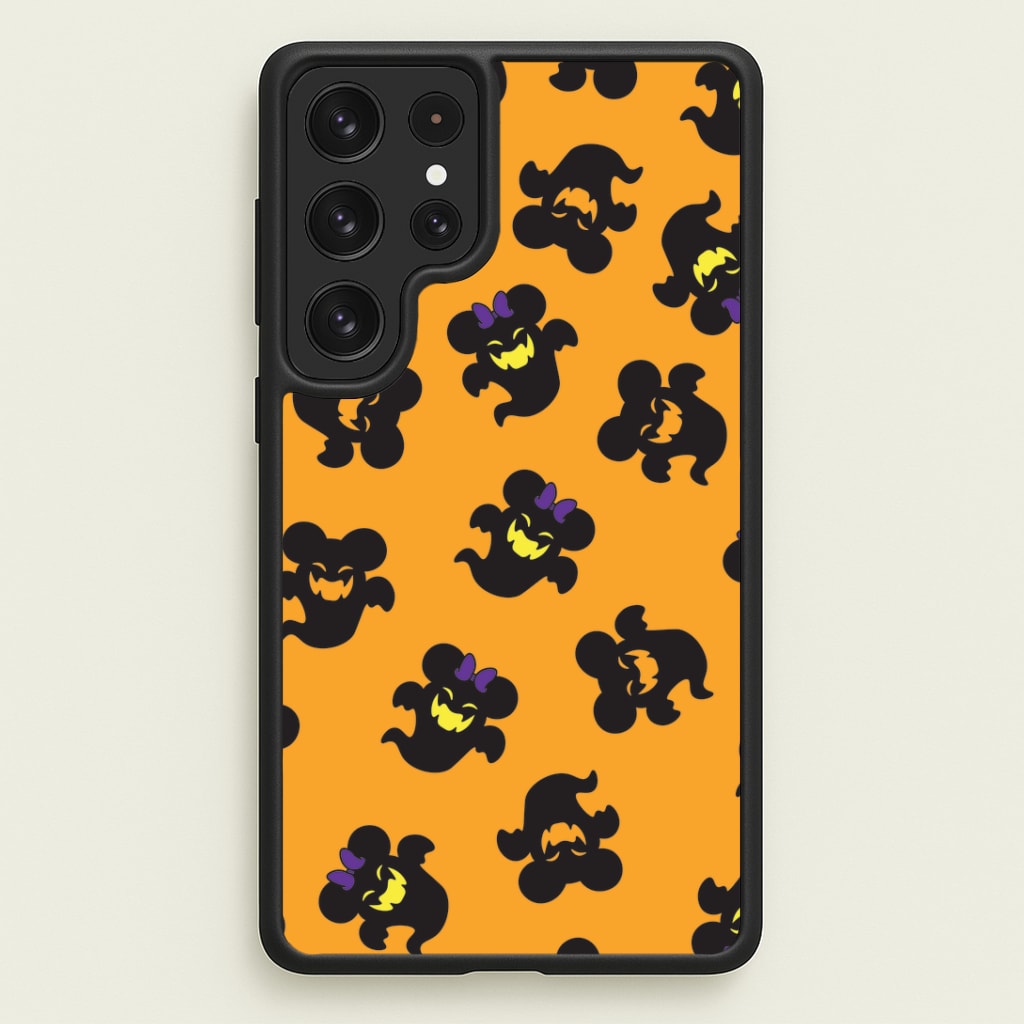 Mouse Ghosts Pattern Galaxy S22 Ultra Case
