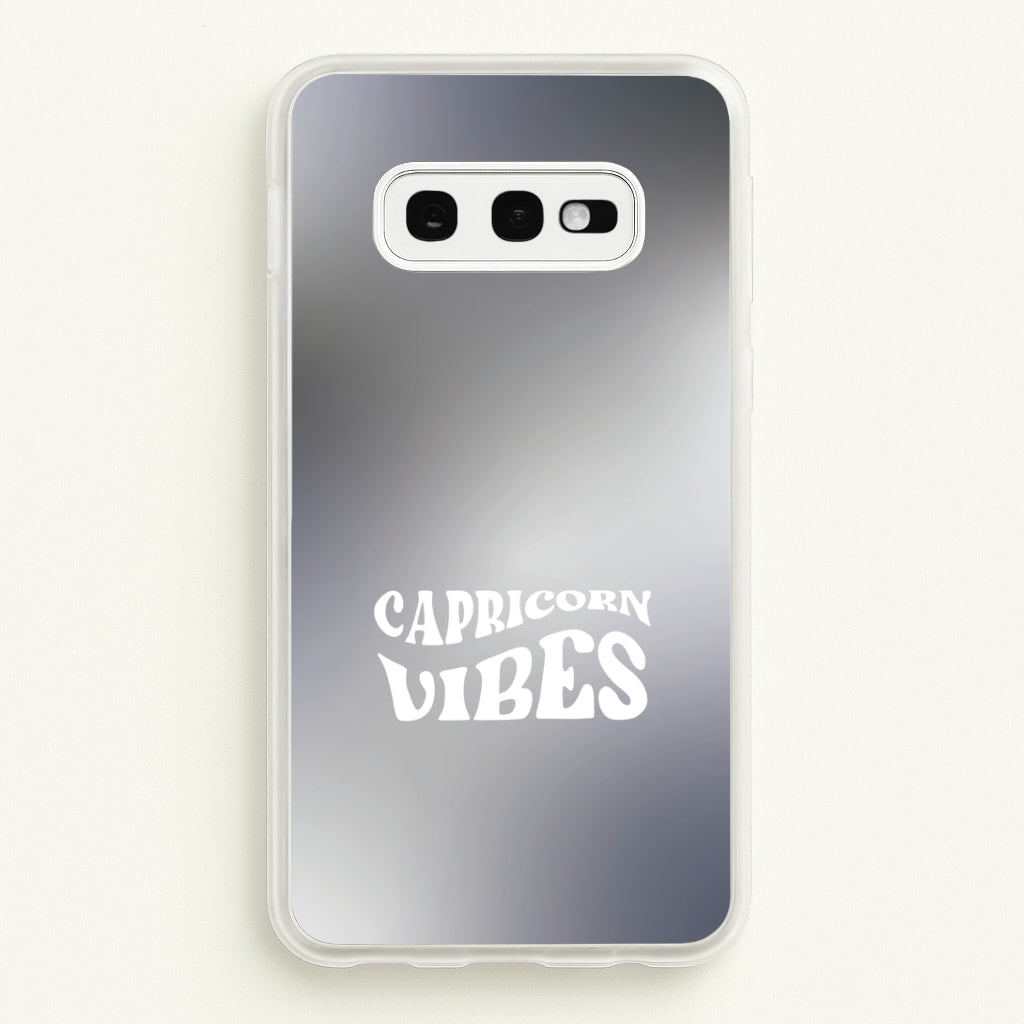 Capricorn Vibes Gradient Zodiac Galaxy S10e Case