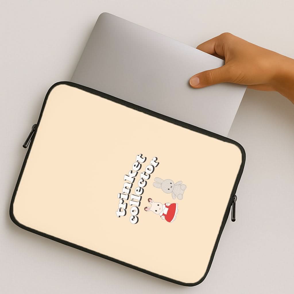 Trinket Collector Biege MacBook Cover