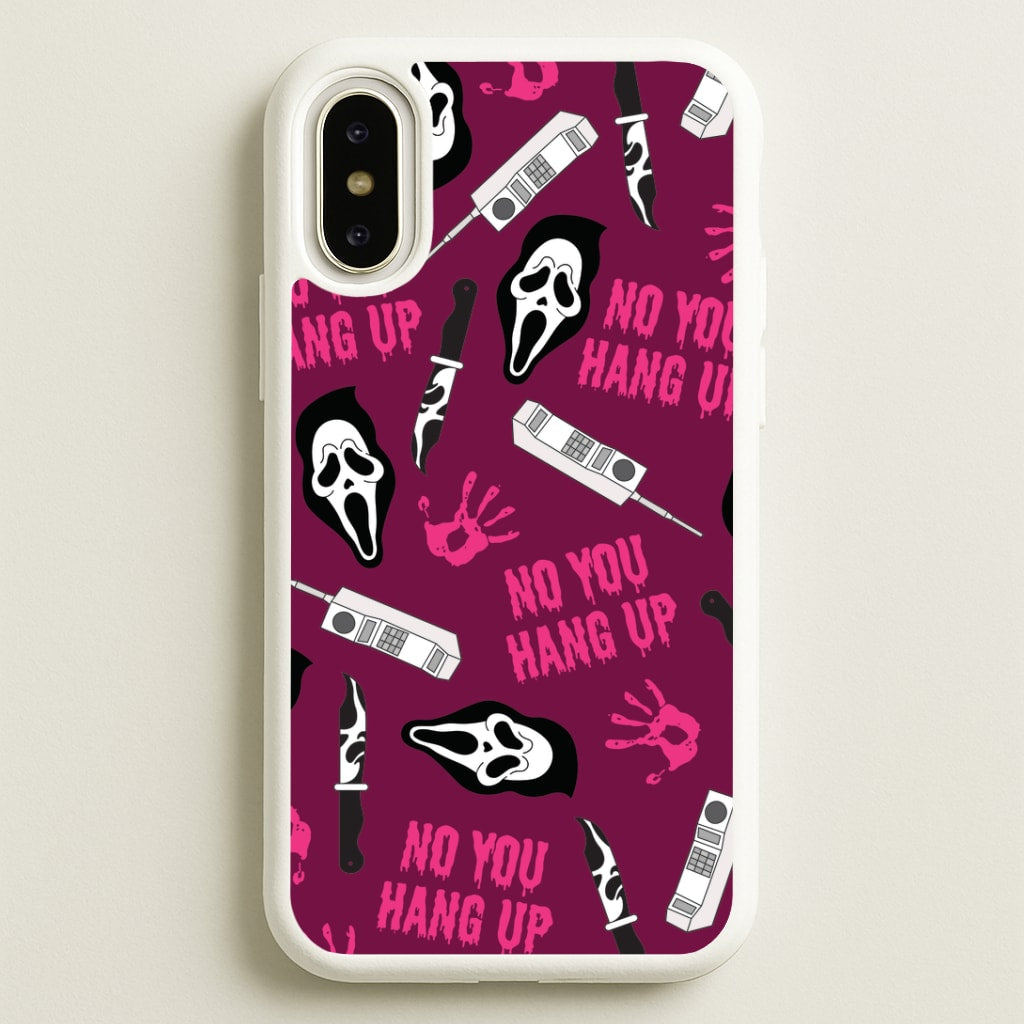 Scary Movie Props Patterm iPhone X / XS Case