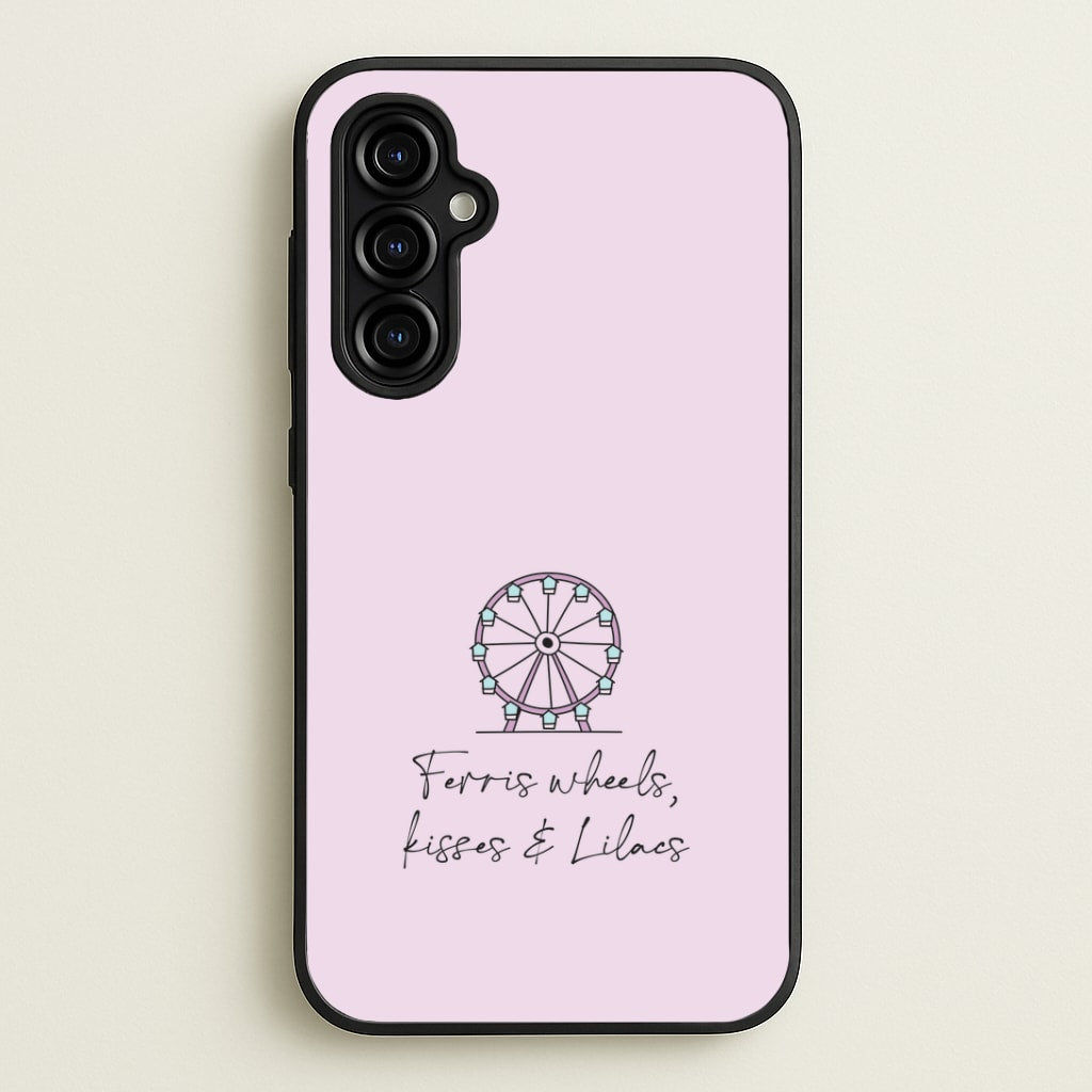 Ferris Wheels, Kisses & Lilacs Galaxy A54 Case