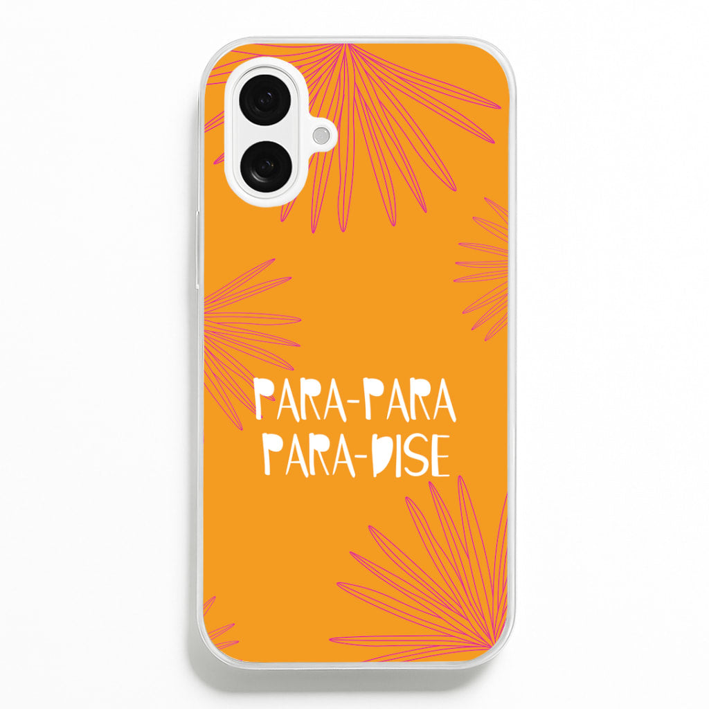 Paradise Lyrics iPhone 16 Plus Case