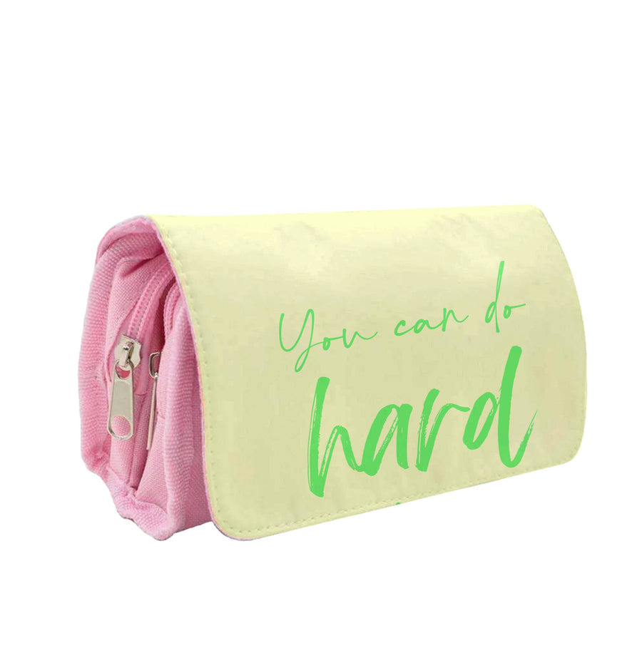 You Can Do Hard Things - Aesthetic Quote Pencil Case