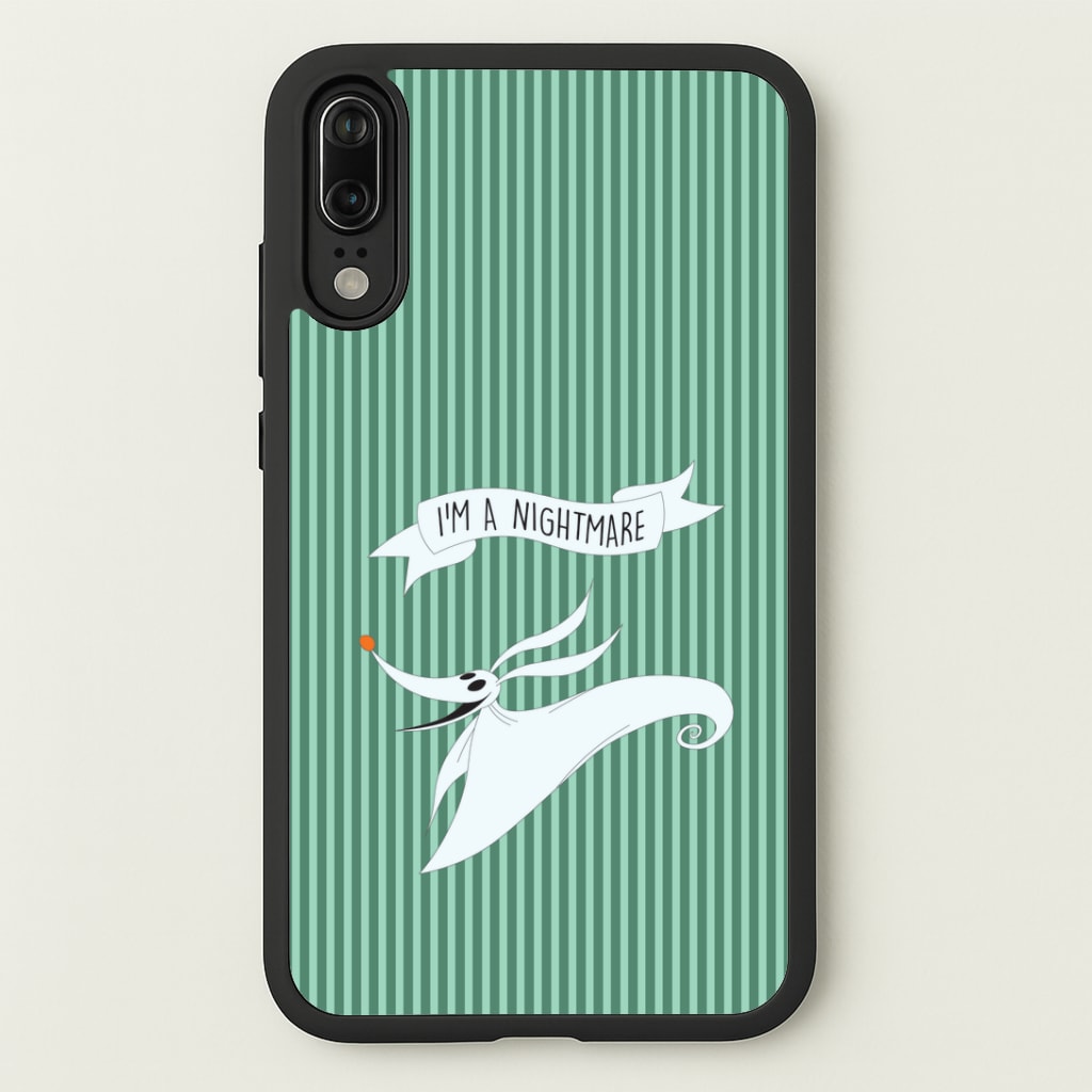 Stripey I'm A Nightmare Huawei P20 Case