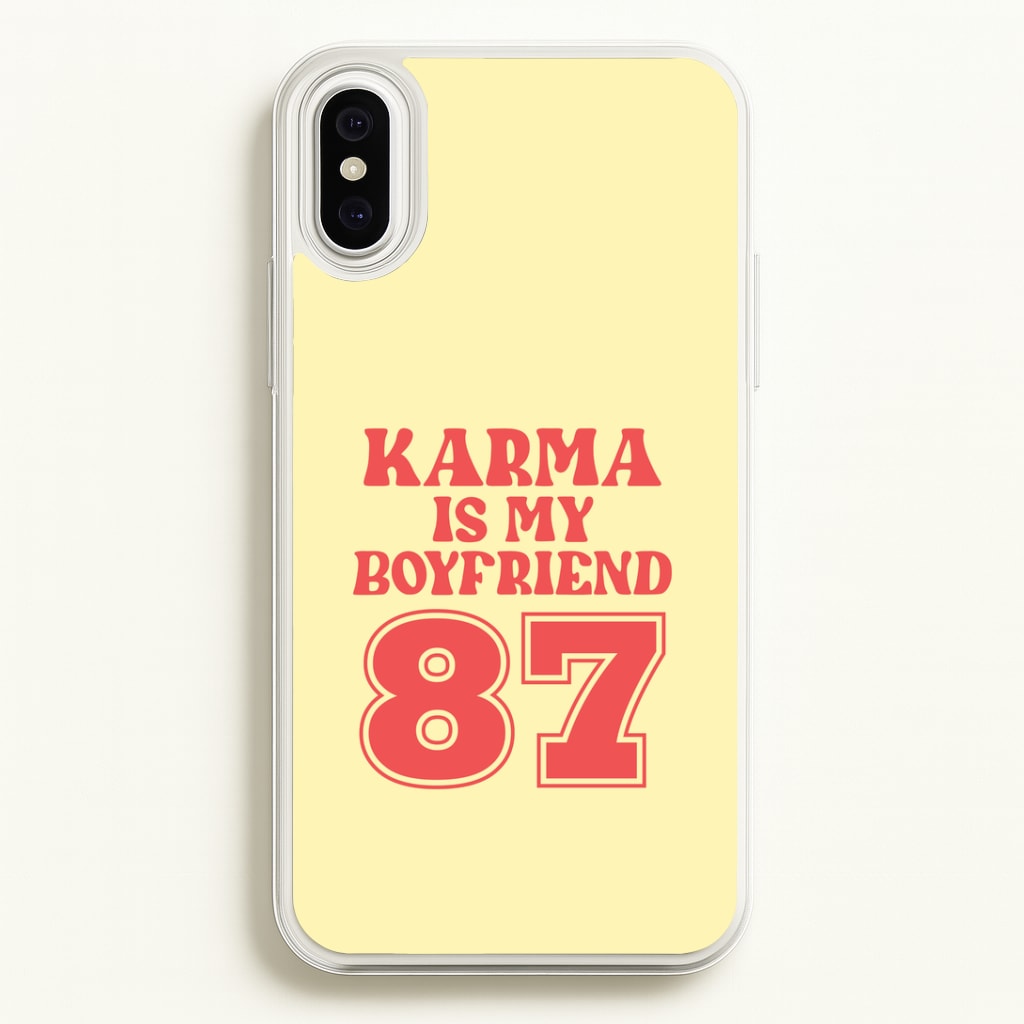 Karma Is My Boyfriend iPhone XS Max Case
