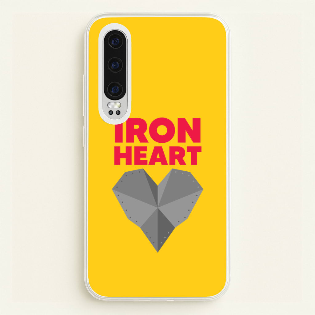 Metal Heart Huawei P30 Case