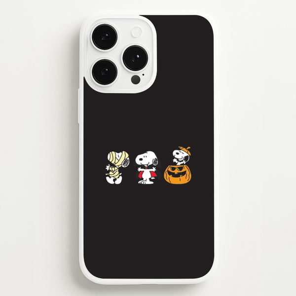 Cartoon Beagle Halloween Costumes iPhone 13 Pro Case