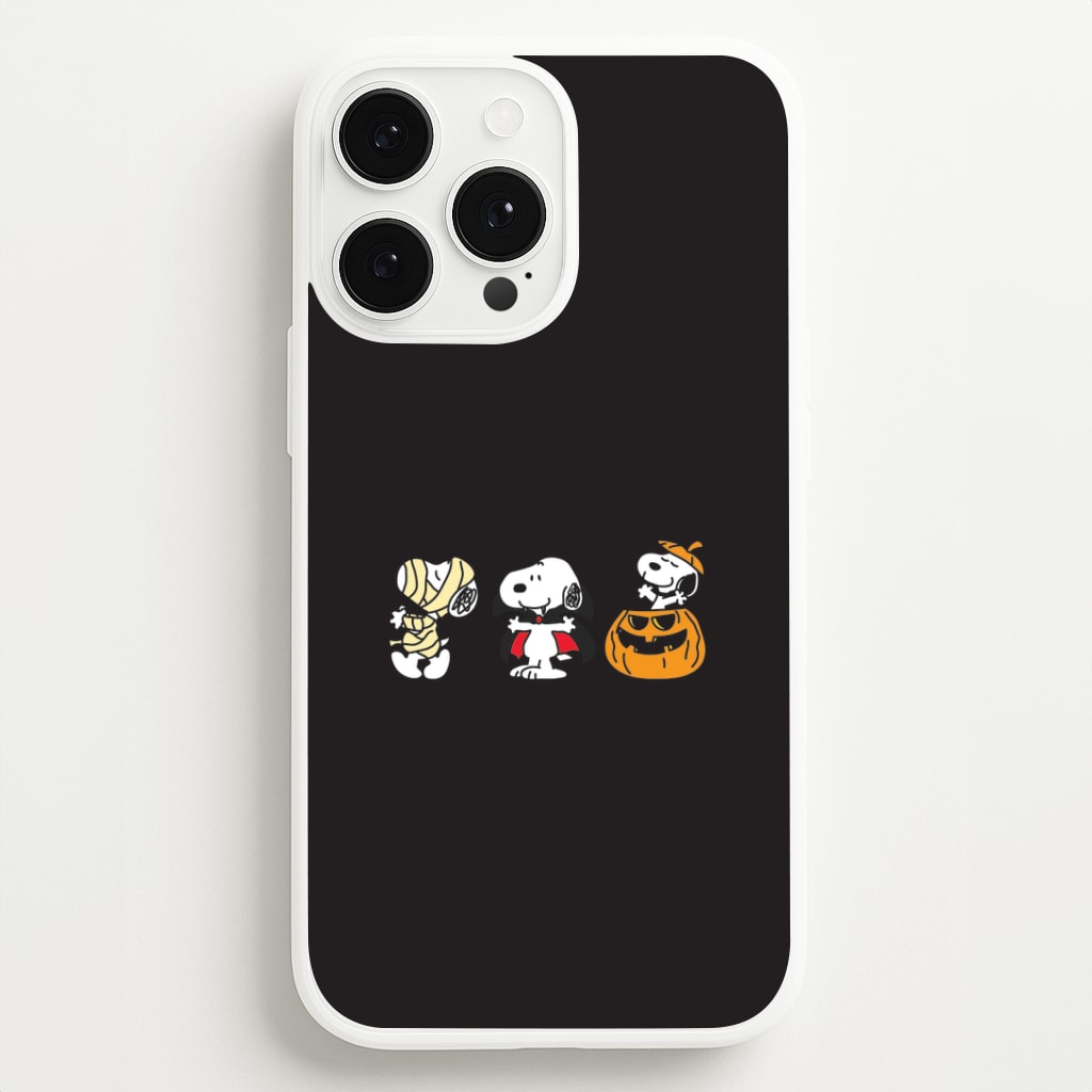Cartoon Beagle Halloween Costumes iPhone 13 Pro Max Case