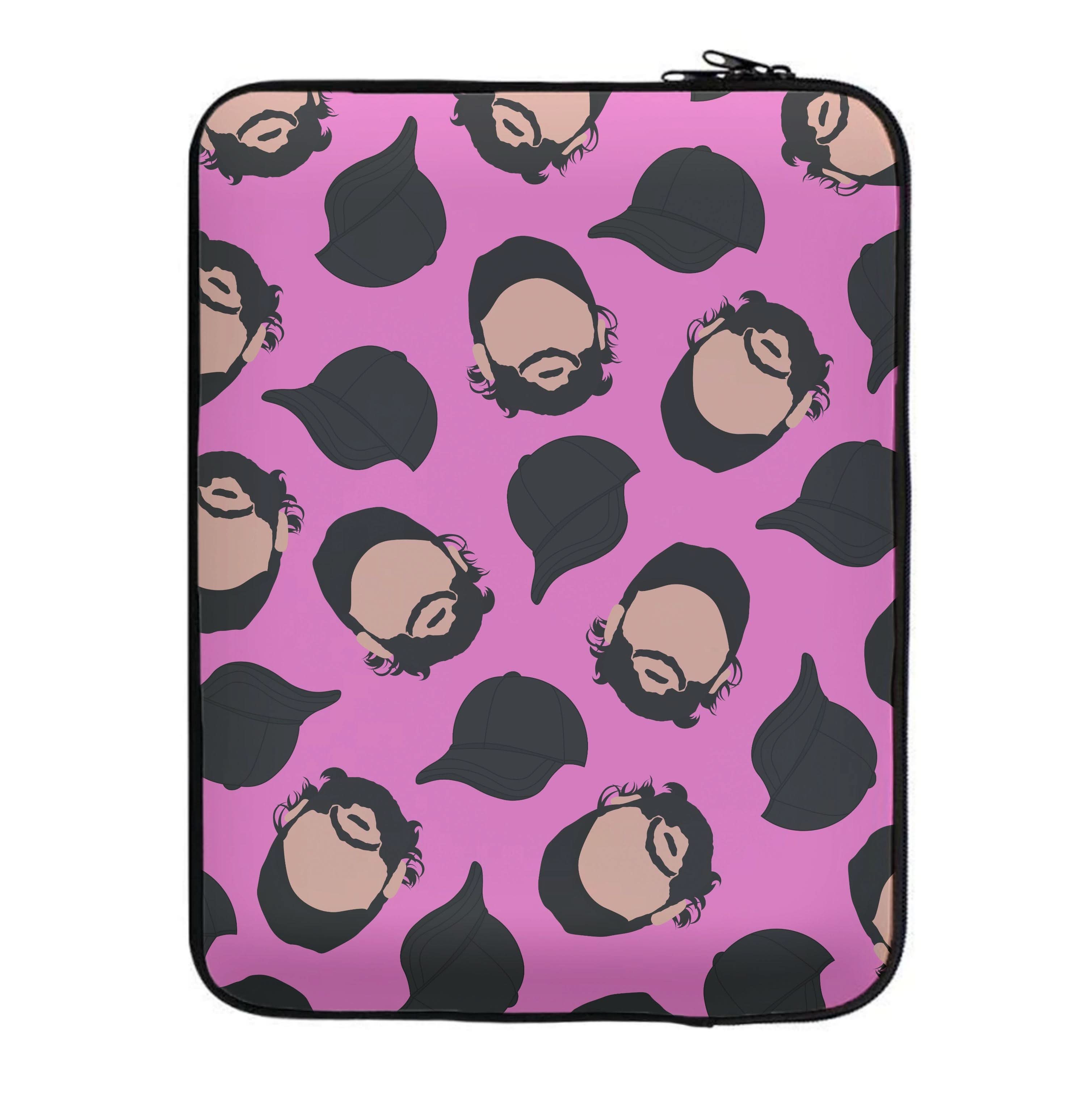 Joe And Hats Pattern Laptop Sleeve