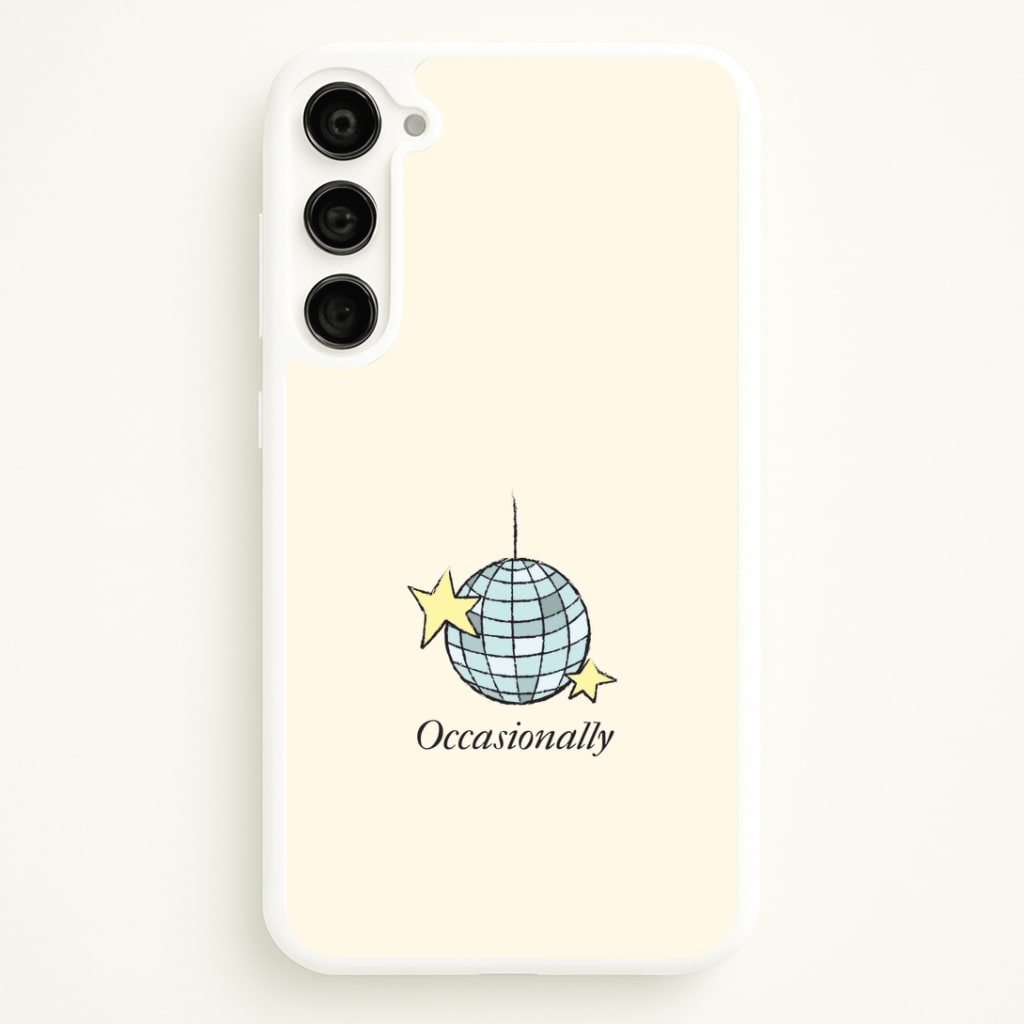 Ocasionally Discoball Galaxy S23 Case
