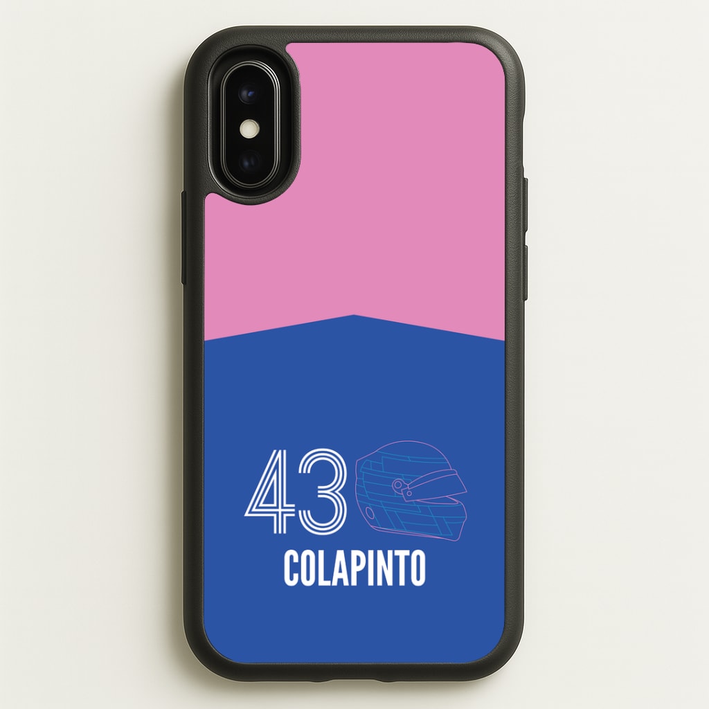 Colapinto Helmet 2026 iPhone X / XS Case
