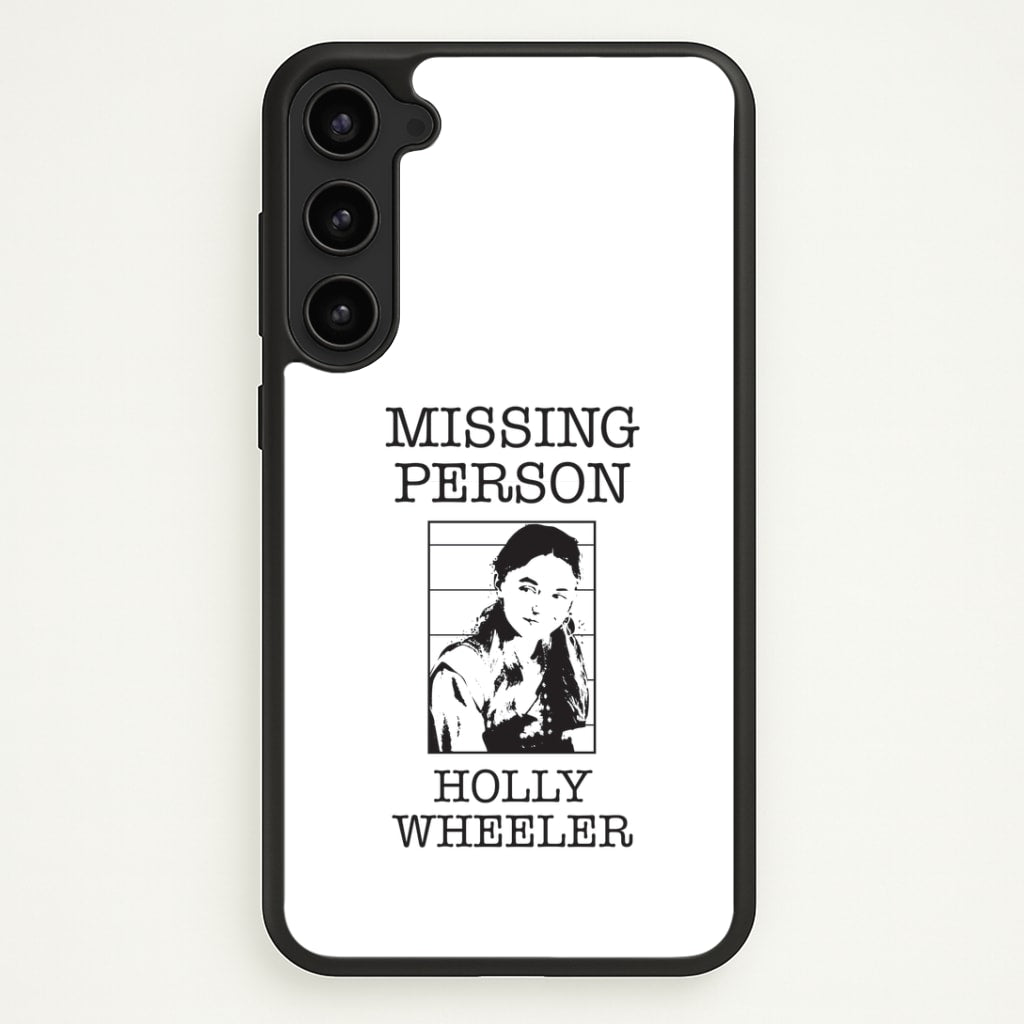 Missing Person Holly Galaxy S23 Case