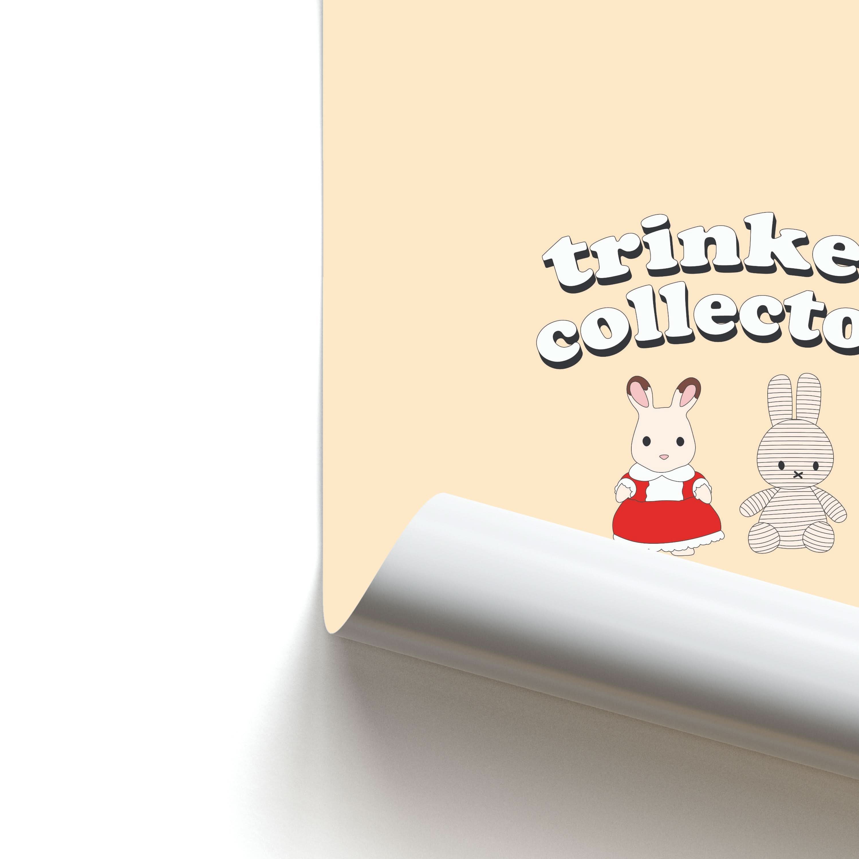 Trinket Collector Biege Poster