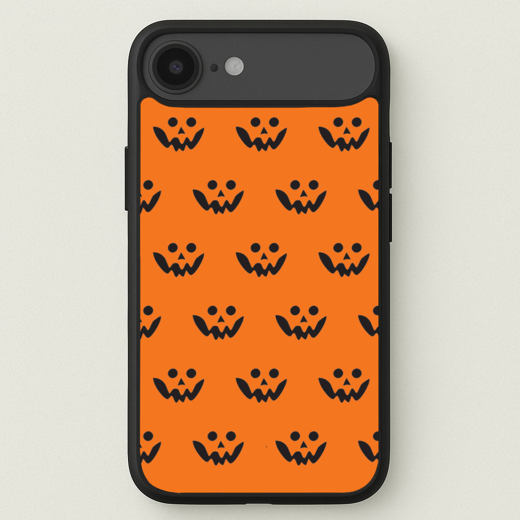Carved Pumpkin Face Pattern iPhone 17 Air Case