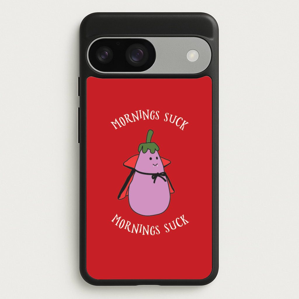 Mornings Suck Plush - Halloween Google Pixel 9 / 9 Pro Case
