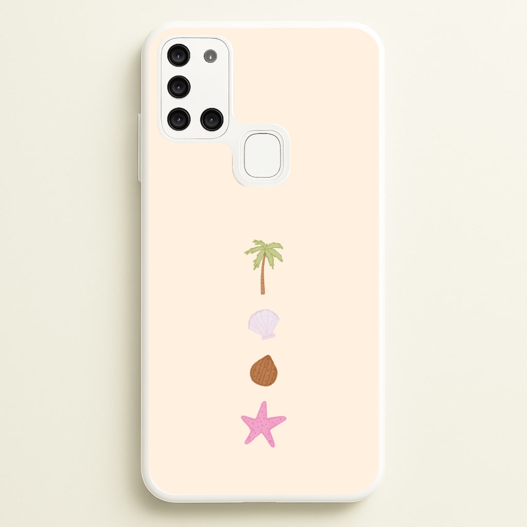 Seaside Stack Galaxy A21s Case