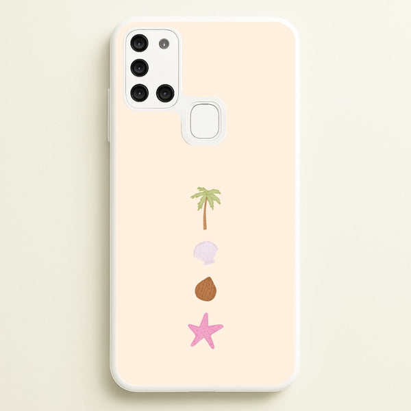 Seaside Stack Galaxy A21s Case