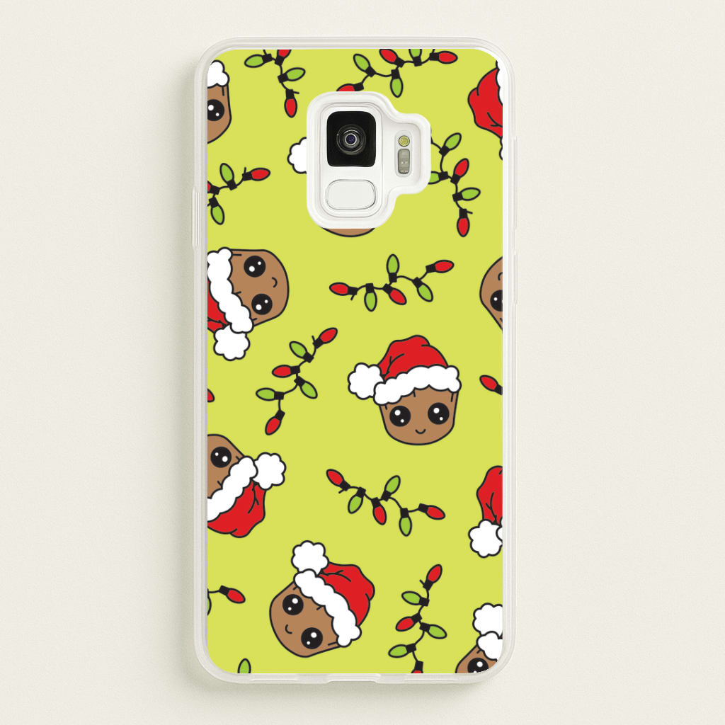 Christmas Tree Hero Pattern Galaxy S9 Case