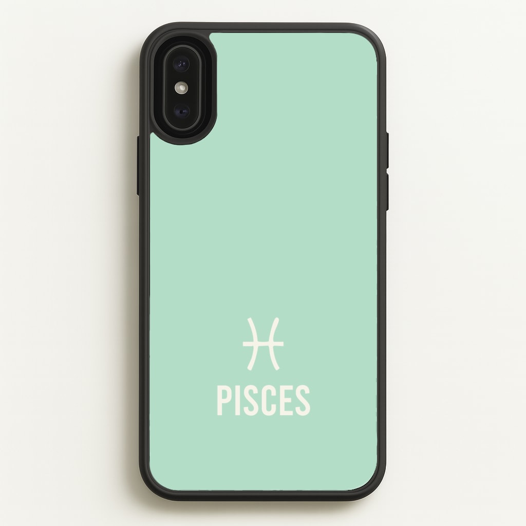 Pisces Pastel Zodiac iPhone XS Max Case