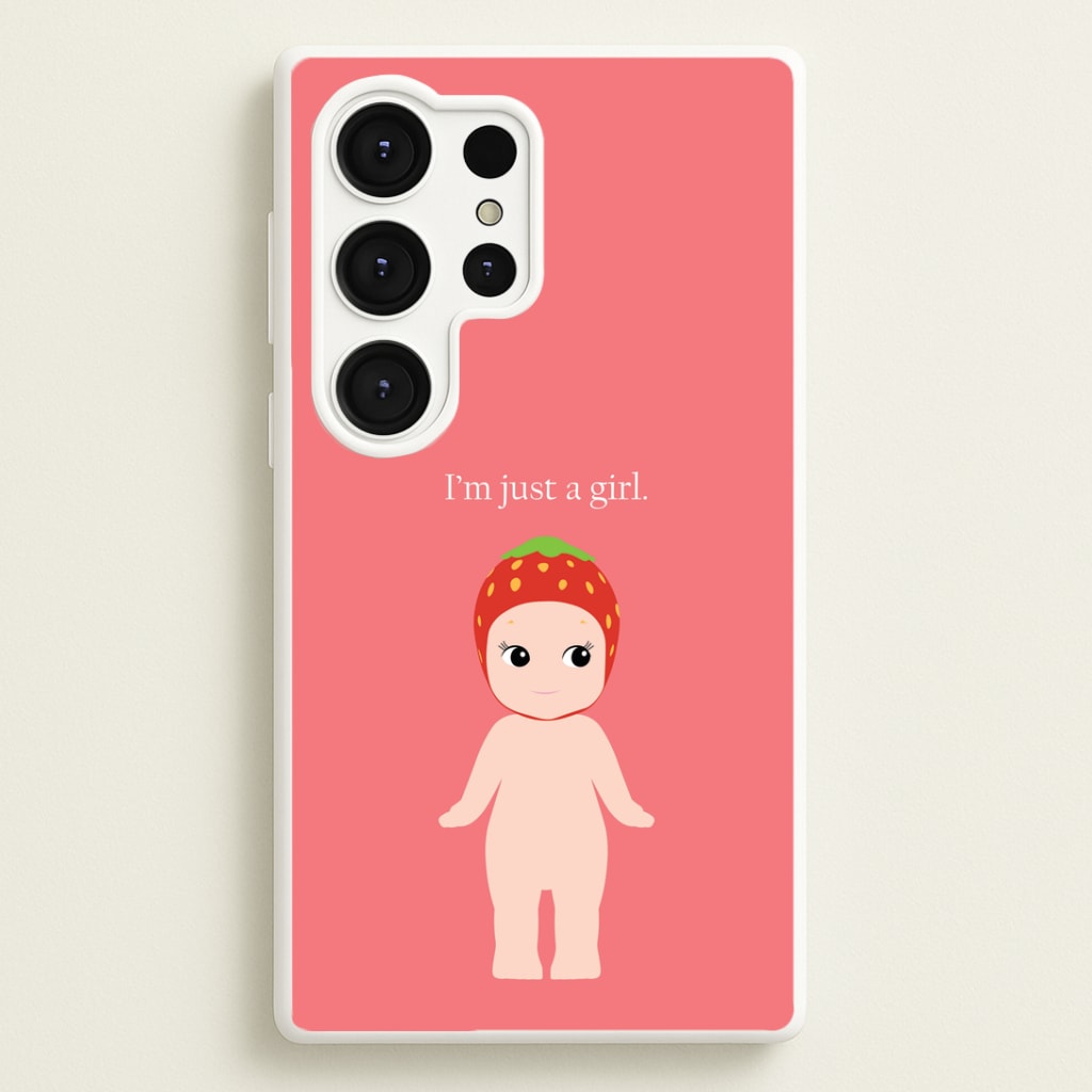 I'm Just A Girl Galaxy S25 Ultra Case