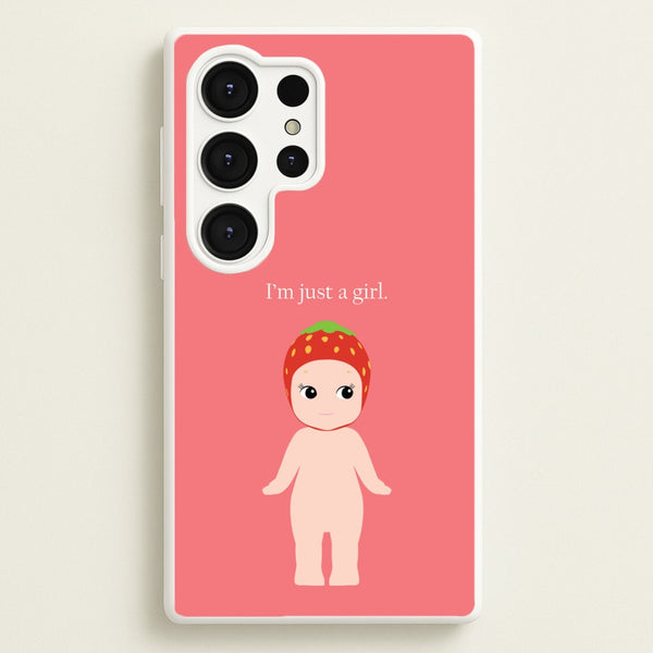 I'm Just A Girl Galaxy S25 Ultra Case