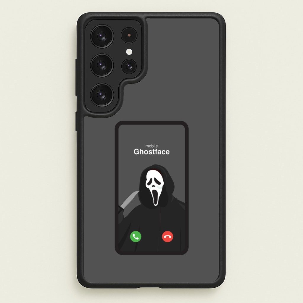 Caller ID Ghostface Galaxy S23 Ultra Case
