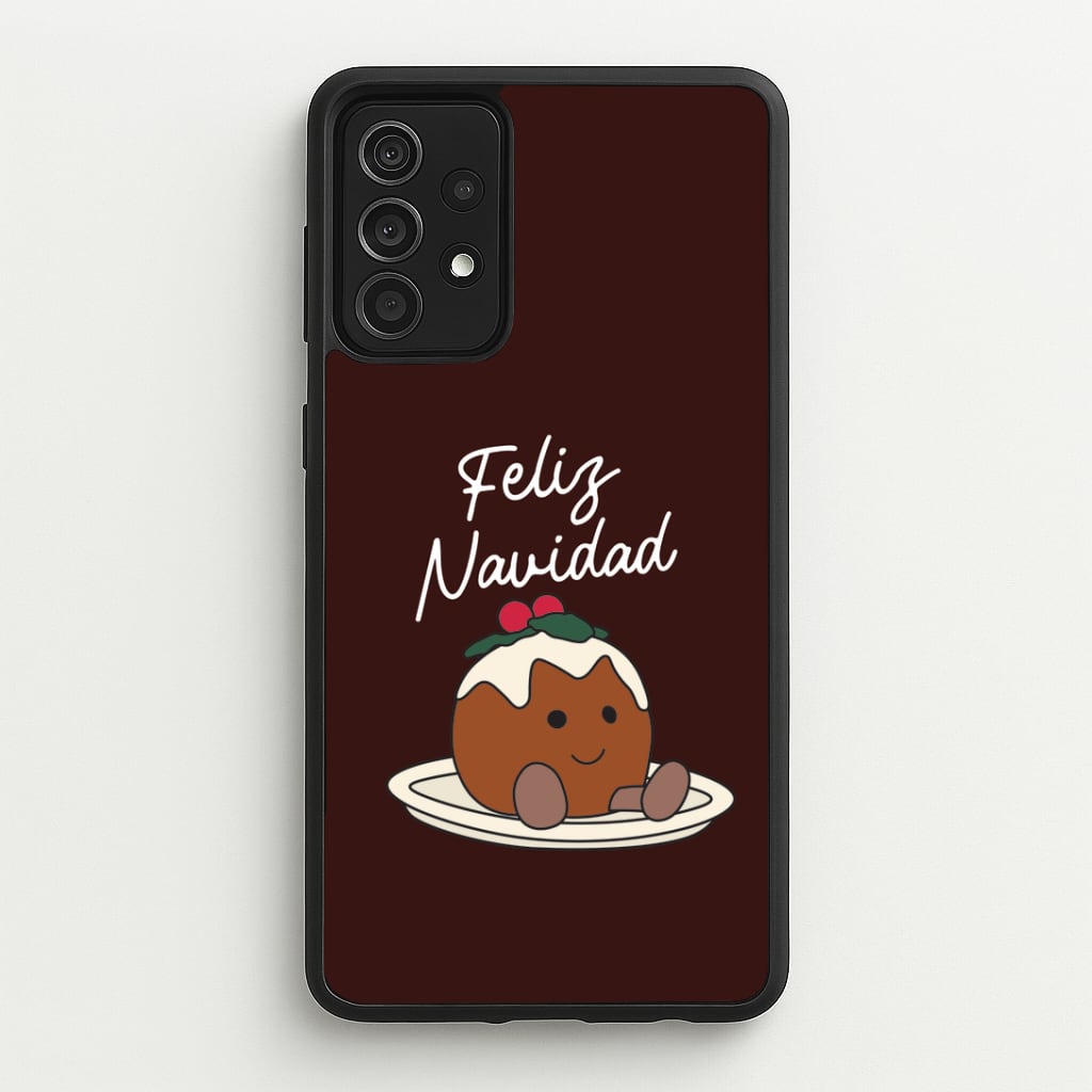 Christmas Pudding Plush Galaxy A52 / A52s Case