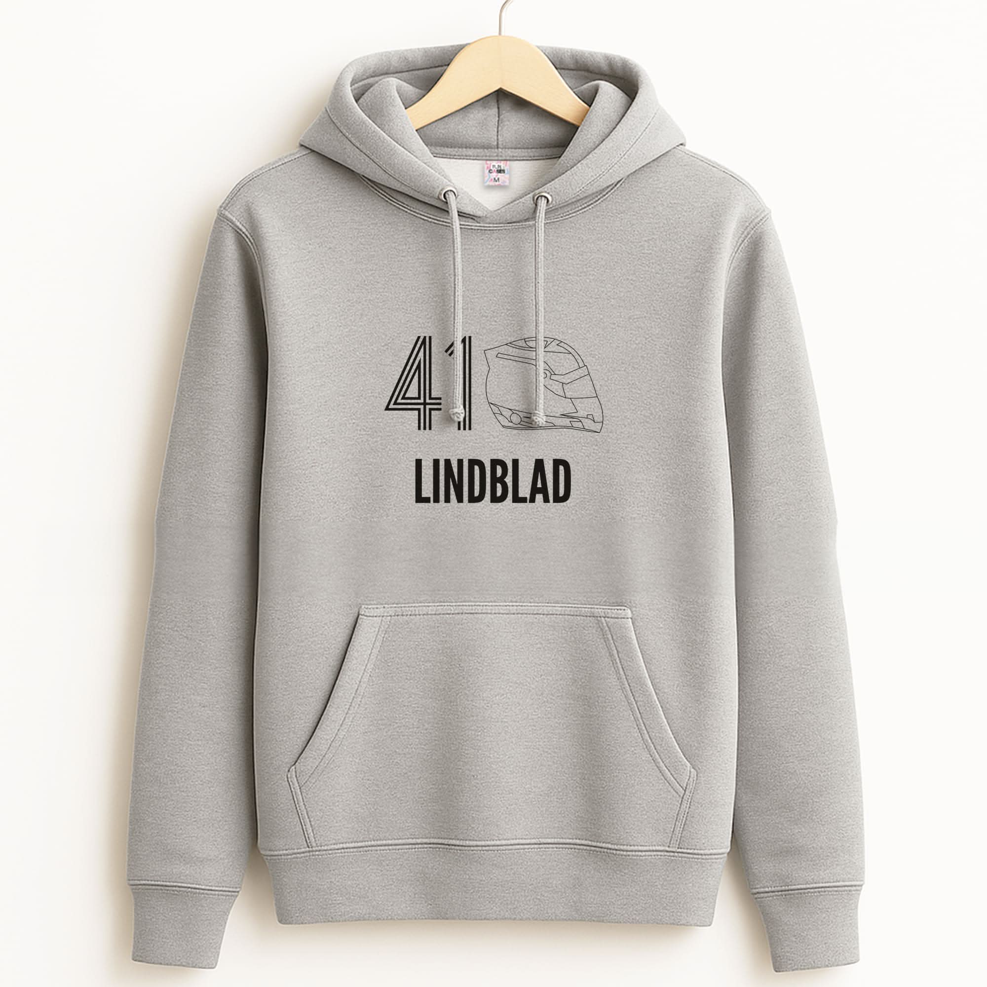 Lindblad Helmet 2026 Unisex Grey Hoodie