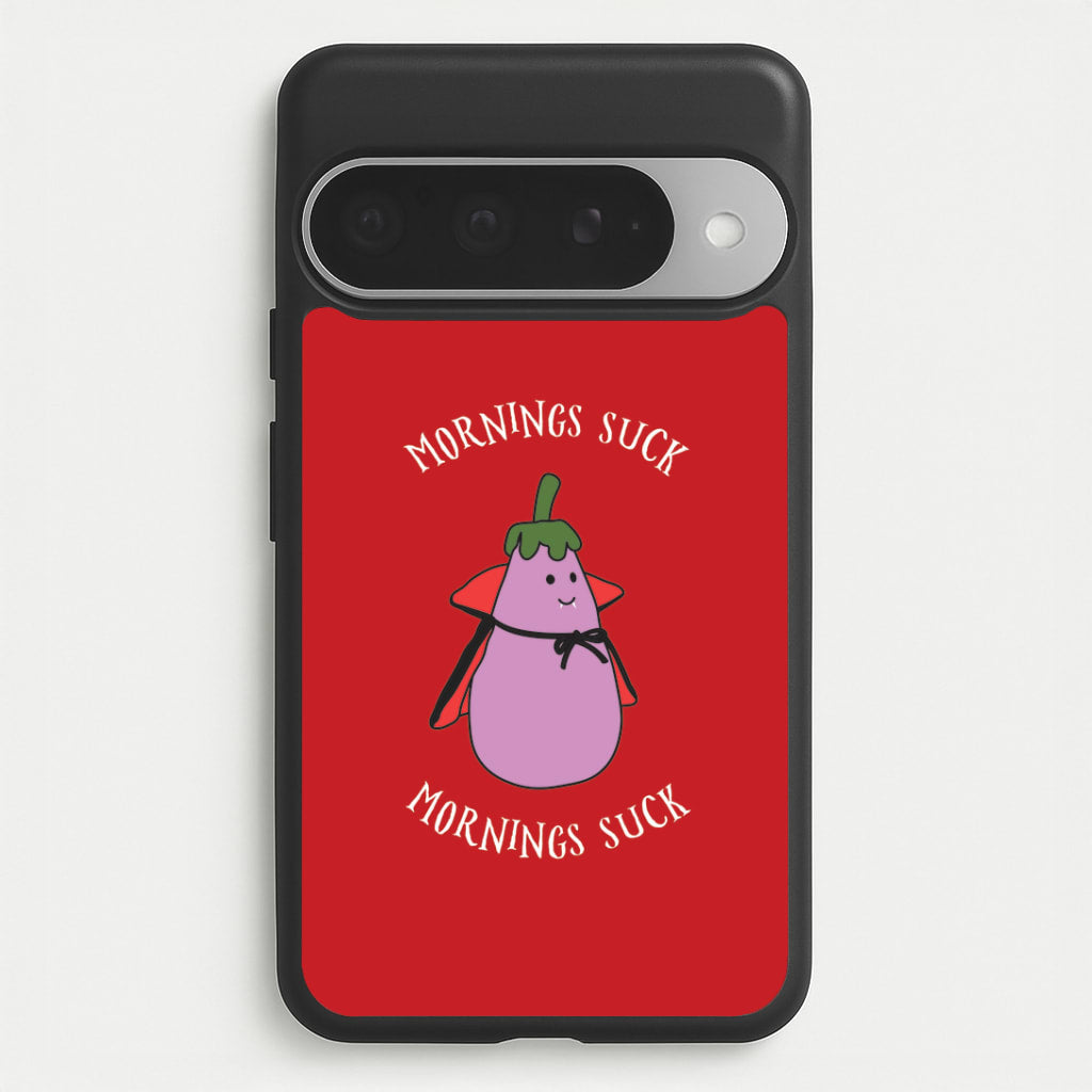 Mornings Suck Plush - Halloween Google Pixel 10 Pro XL Case