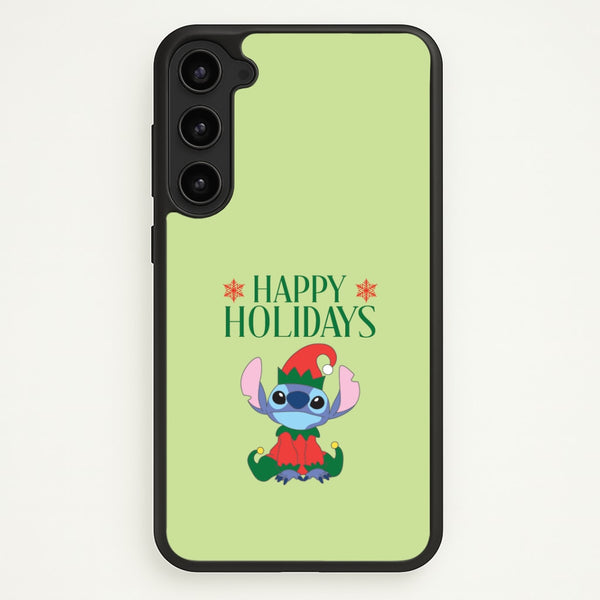 Cute Blue Alien Elf Galaxy S23 Case