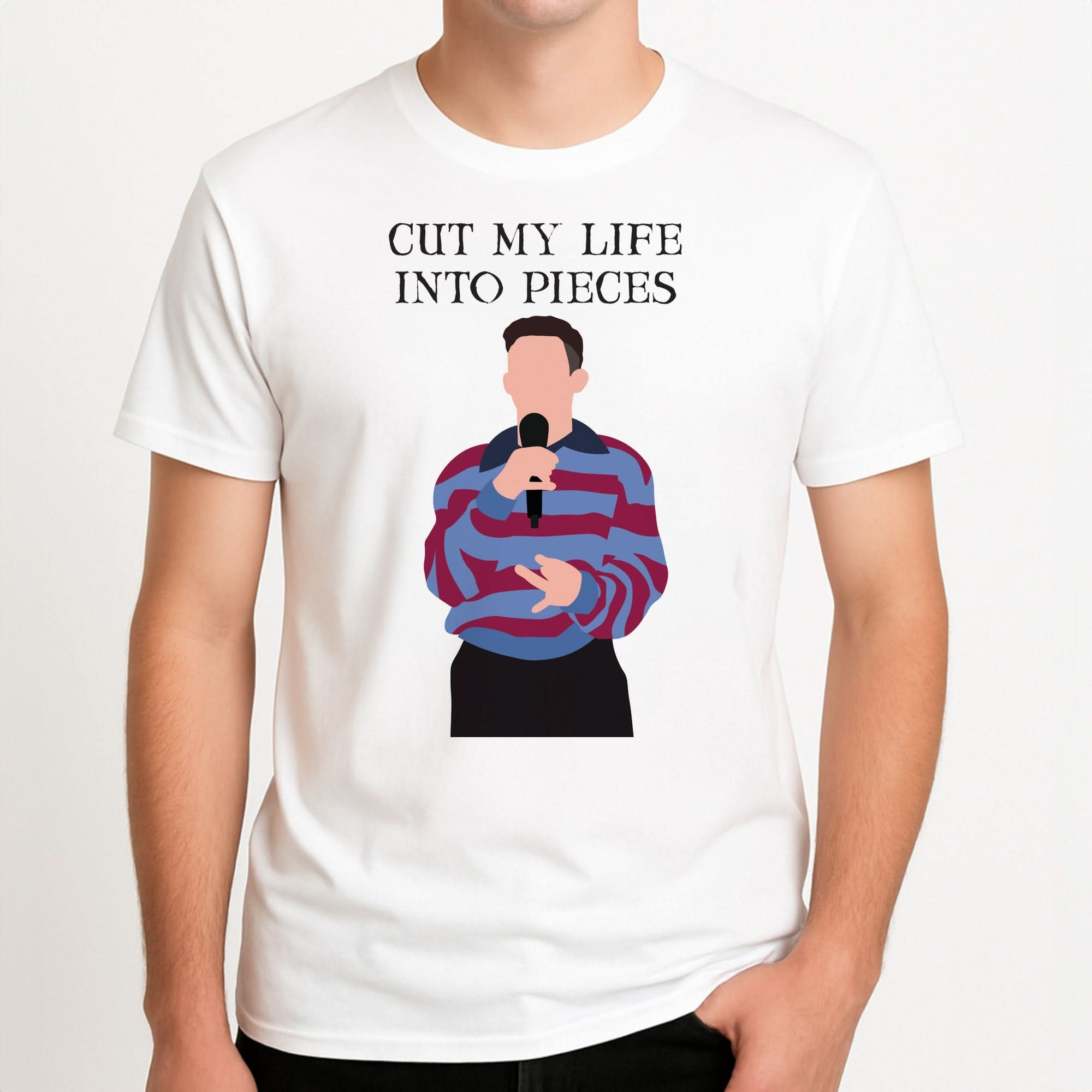Cut My Life Into Pieces Karaoke Mens T-Shirt