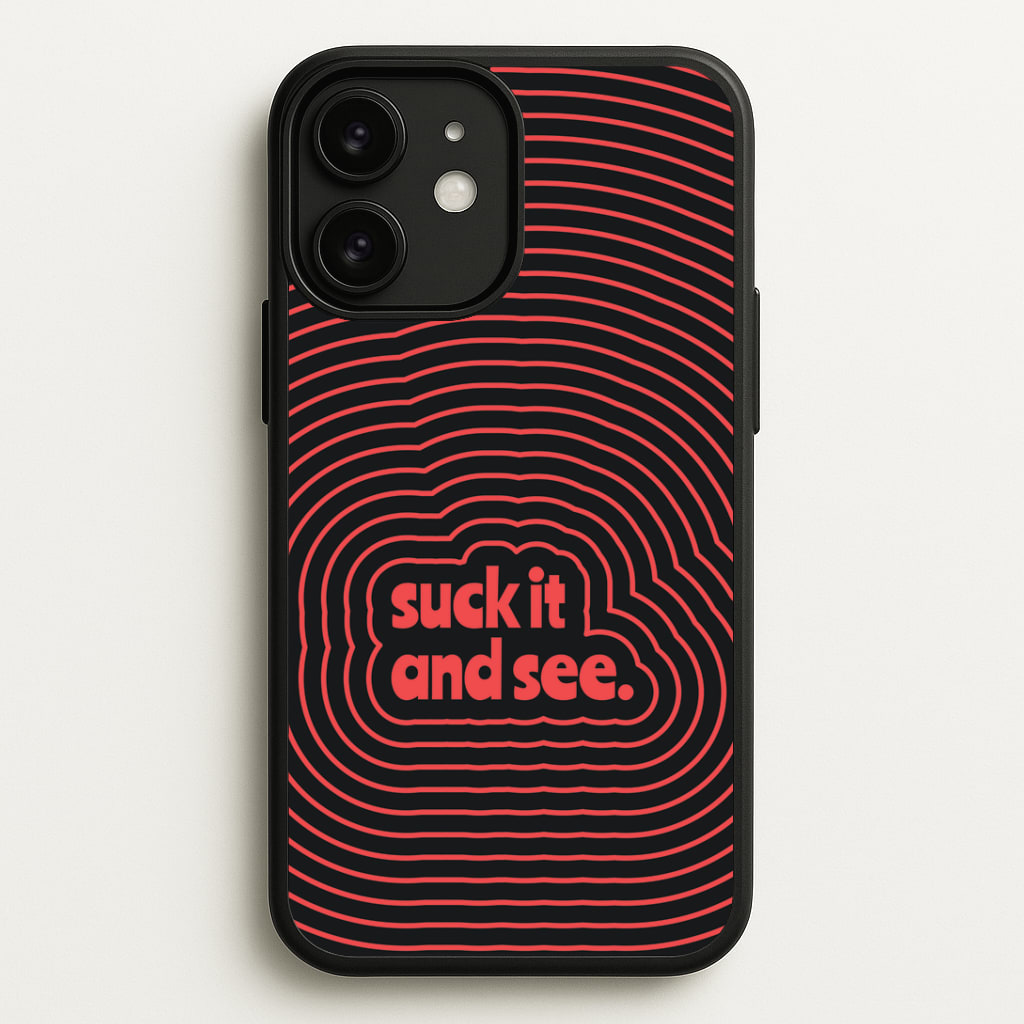 Suck It And See Psychedelic iPhone 11 Case