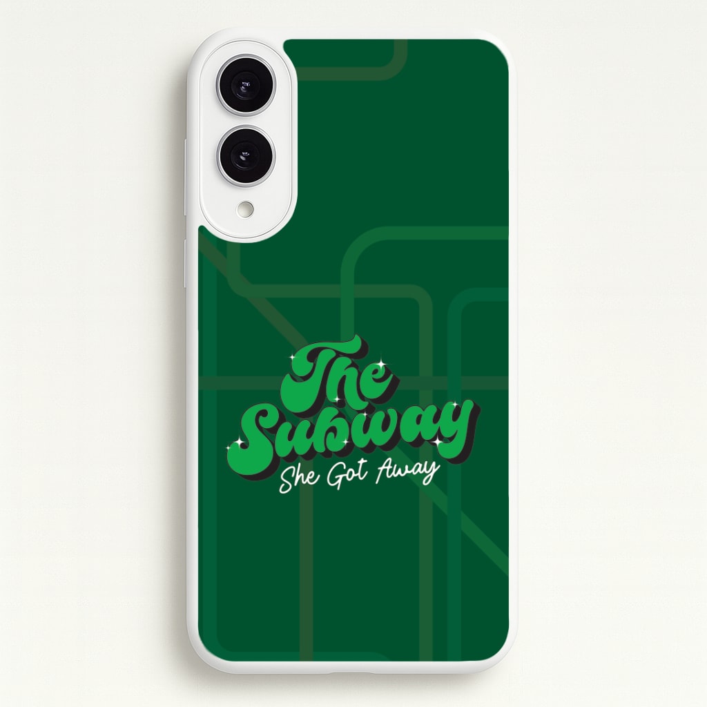Subway Green Galaxy S25 Edge Case