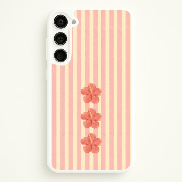 Hibiscus Rays Galaxy S23 Case